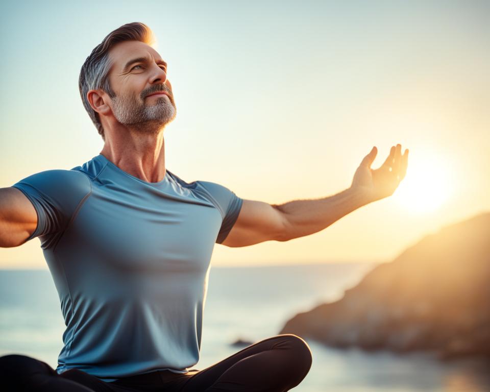 post-workout stretching for men