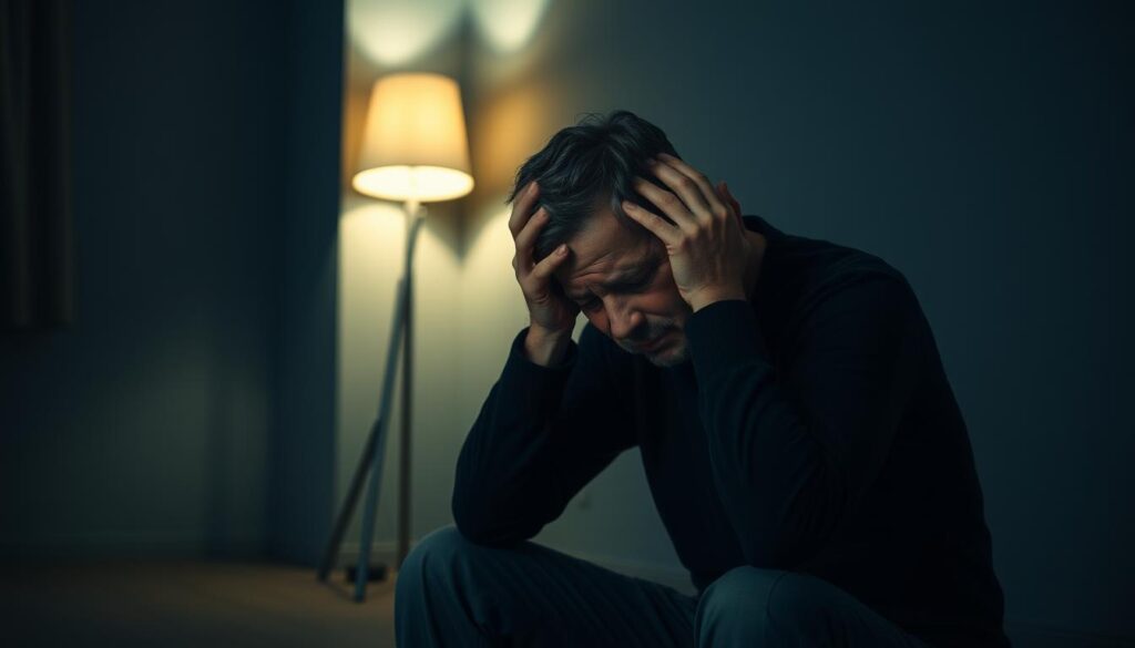 PTSD symptoms in men