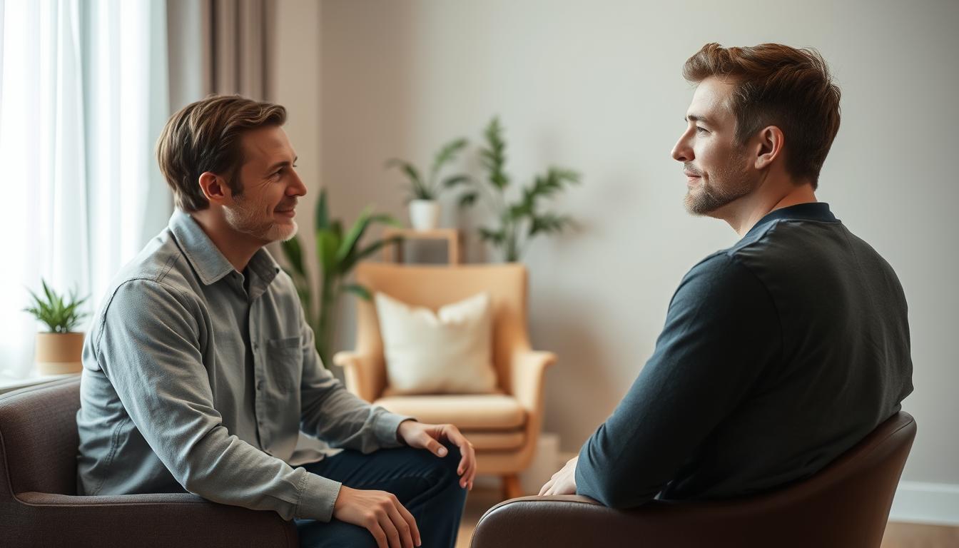 Online therapy options for men