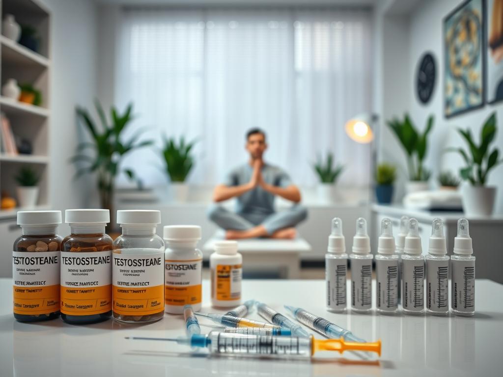 treatment options for testosterone and anxiety