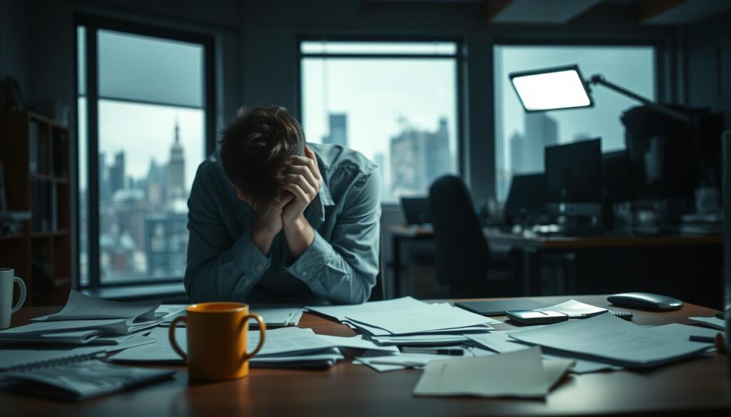 workplace stressors and depression symptoms